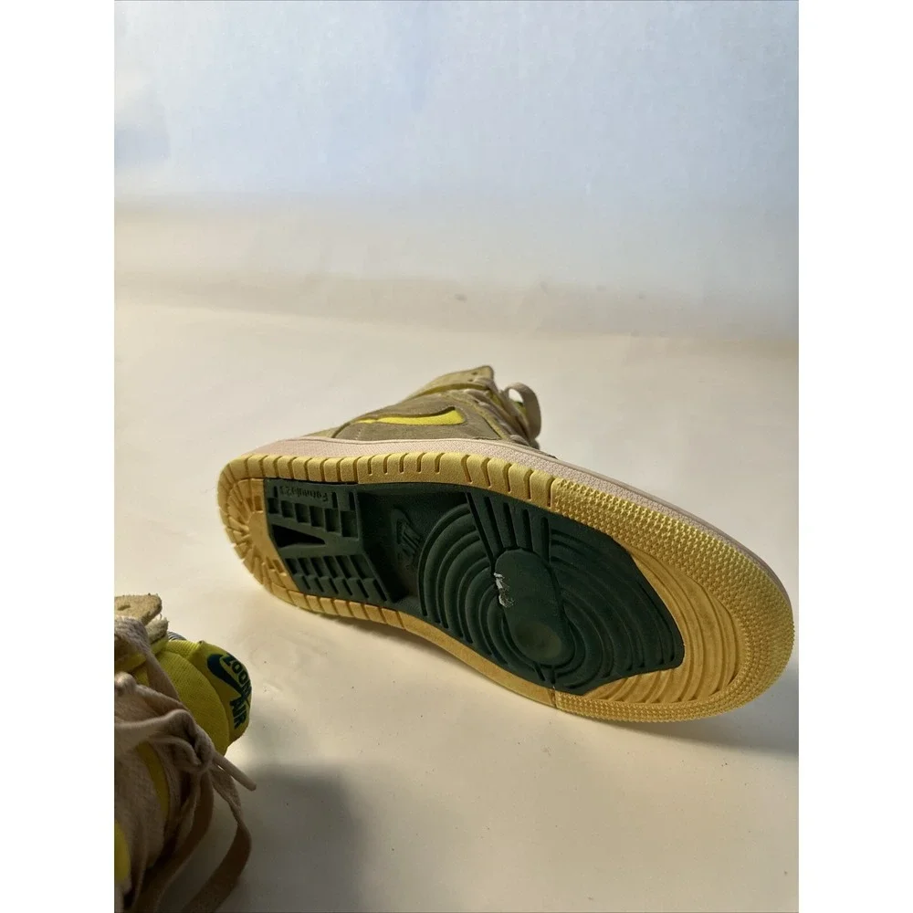 Nike Air Jordan 1 High Zoom CMFT 2 Citron Sneaker Shoes Womens Size US 5